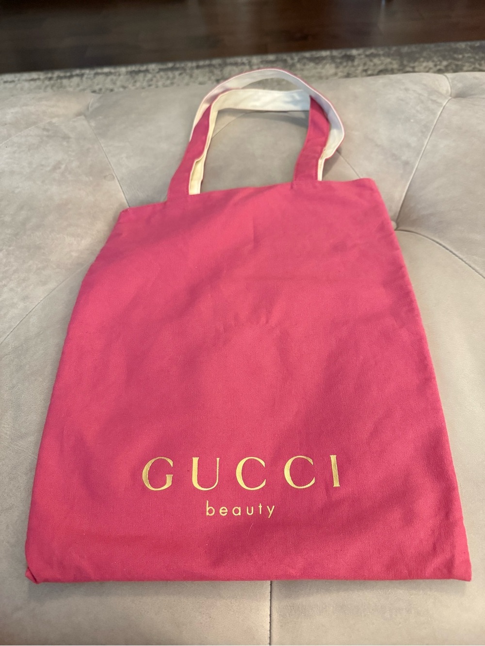 Gucci Canvas Reversible Tote